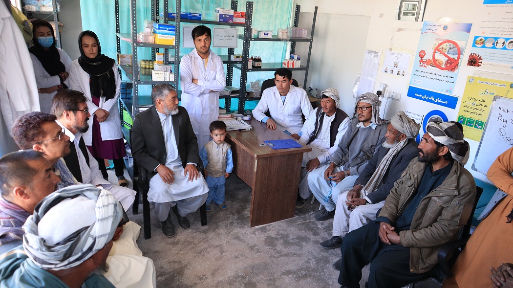 Monitoring & Evaluation meeting in Bed Nahor Clinic - Ghazni